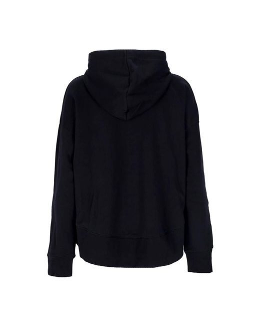 Nike Fitness ,Zwart ,Katoen Oversized Hoodie Sportswear Club Fleece in het Black