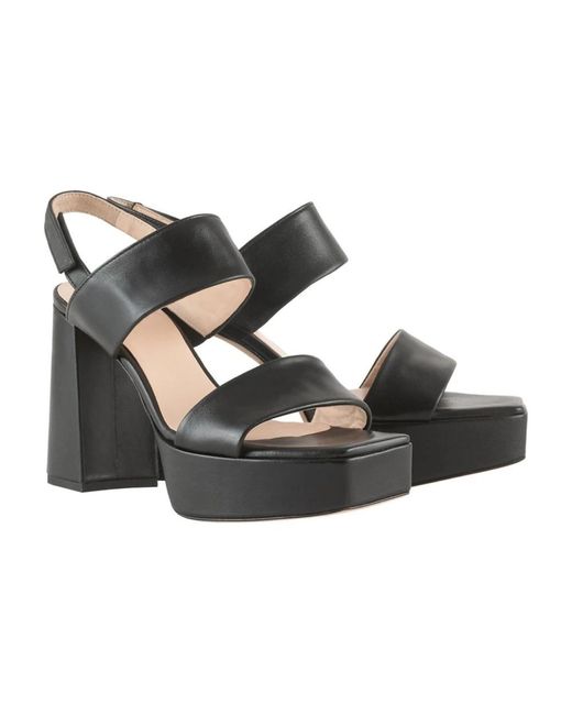 Högl Black High Heel Sandals