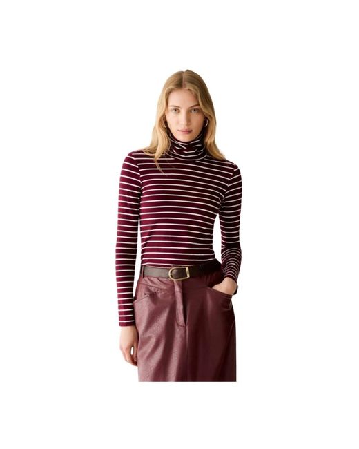Pennyblack Red Turtlenecks