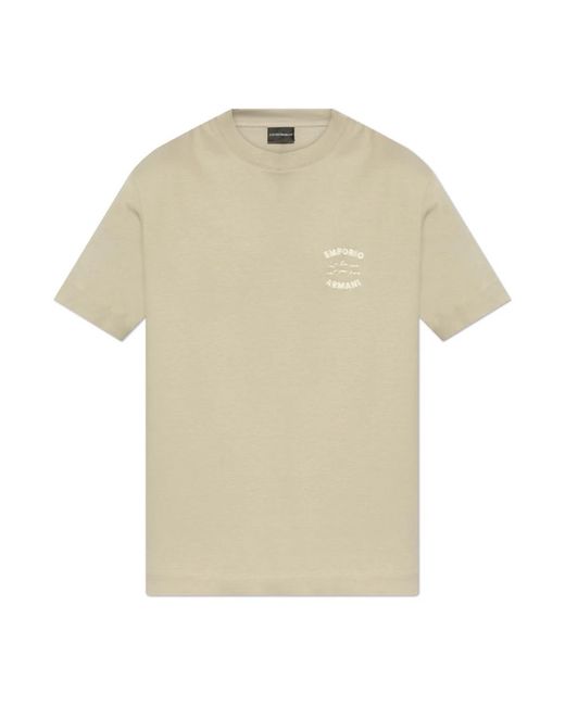 Emporio Armani Natural T-Shirts for men