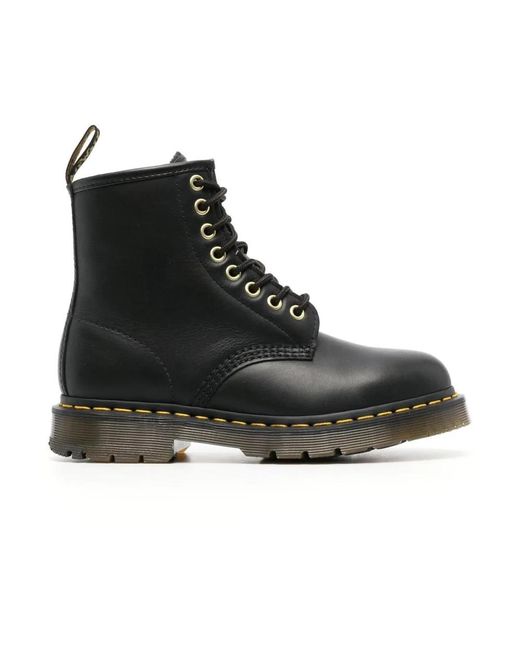 Dr. Martens Black Lace-Up Boots