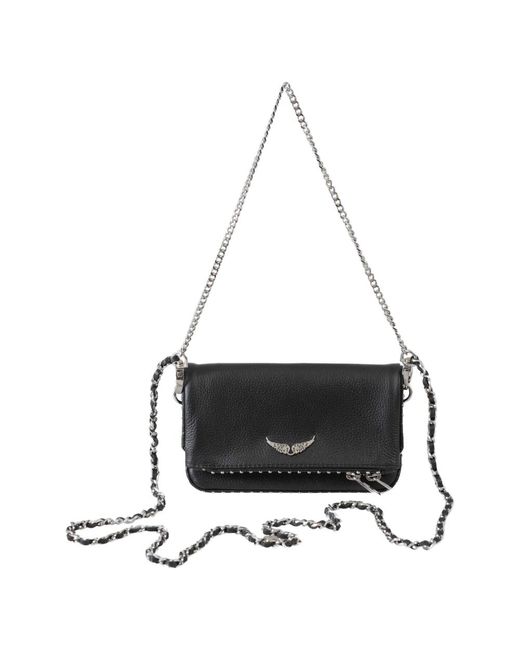 Borsa rock nano studs di Zadig & Voltaire in Black