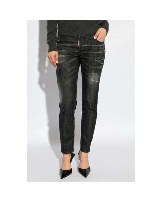 Jeans > skinny jeans DSquared² en coloris Black