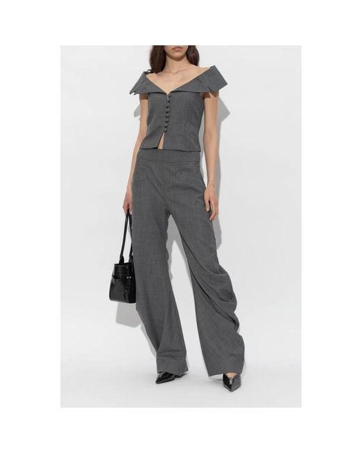 Ganni Black Vests
