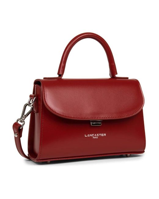 Handbags Lancaster de color Red