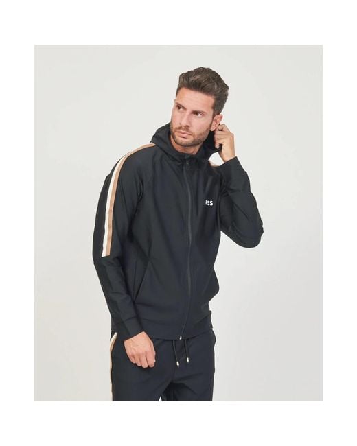 Zip-Throughs HUGO pour homme en coloris Black