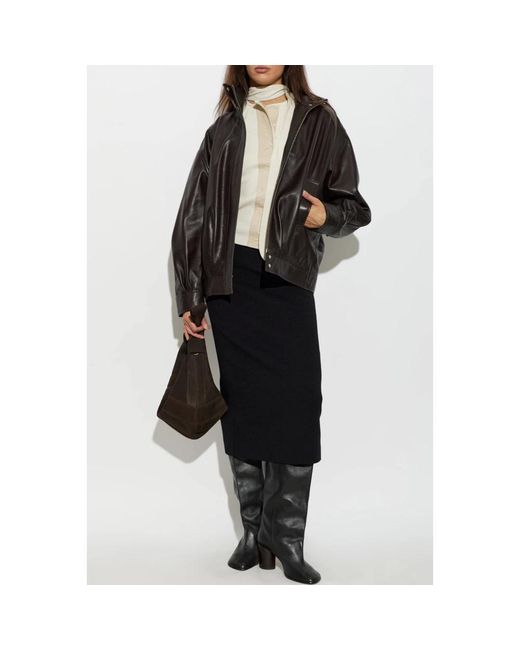 Leather Jackets Arma de color Black