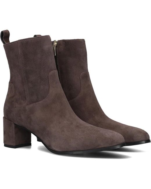 Lina Locchi Brown Braune Wildleder Stiefeletten 8543
