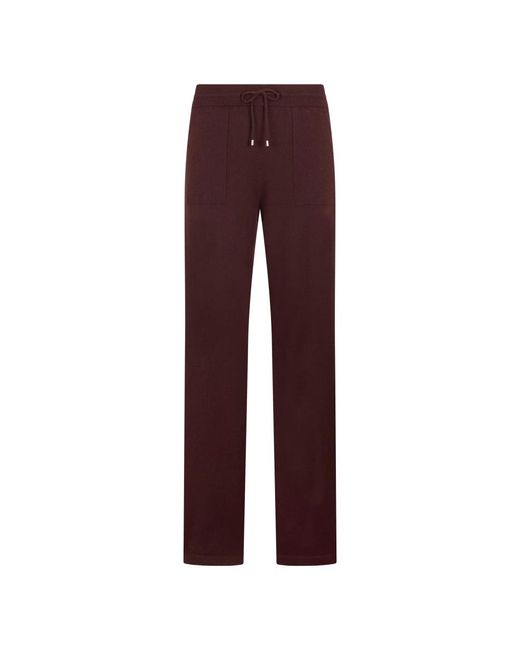 Malo Broeken ,Rood ,Kasjmier Rechte Broek in het Red voor heren