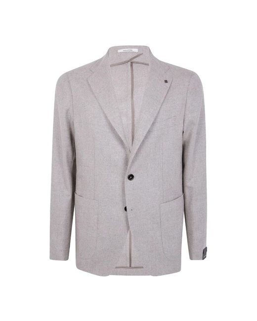 Tagliatore Gray Blazers for men