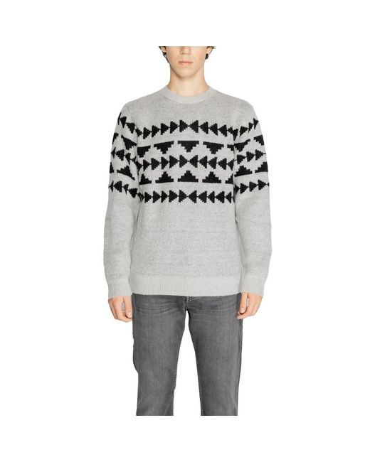 Antony Morato Wool Mohair Mmsw01446-Ya500071 Pullover in Grau für
