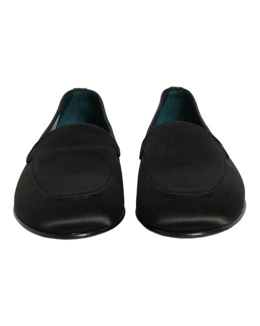 Dolce & Gabbana Black Loafers for men