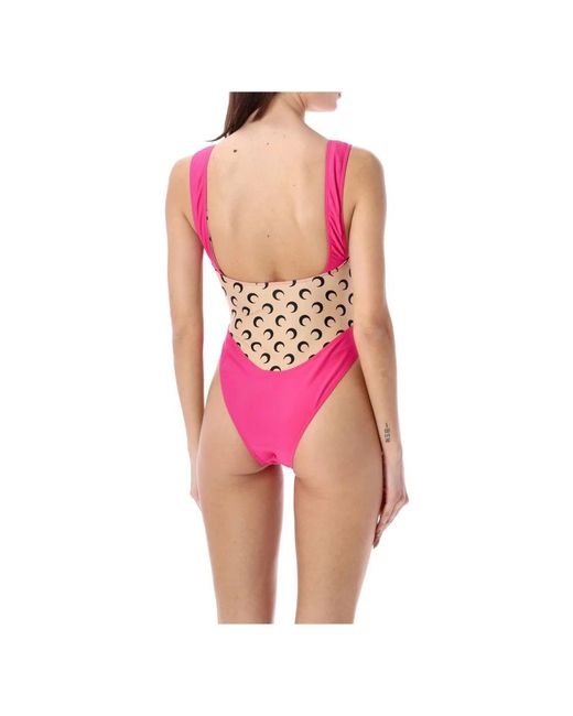 Swimwear > one-piece MARINE SERRE en coloris Pink