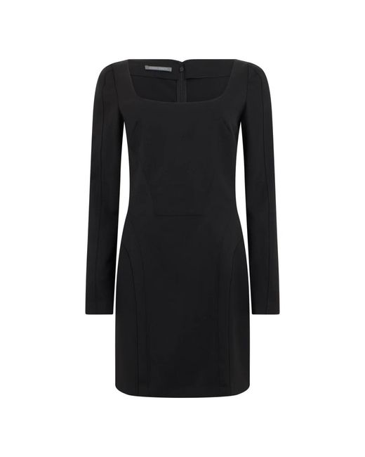 Alberta Ferretti Black Short Dresses