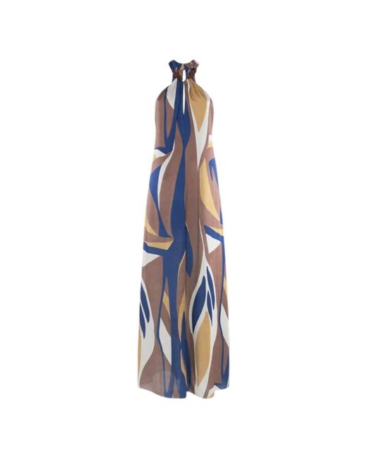 Nenette 41Bb Maxi Jurk in het Blue