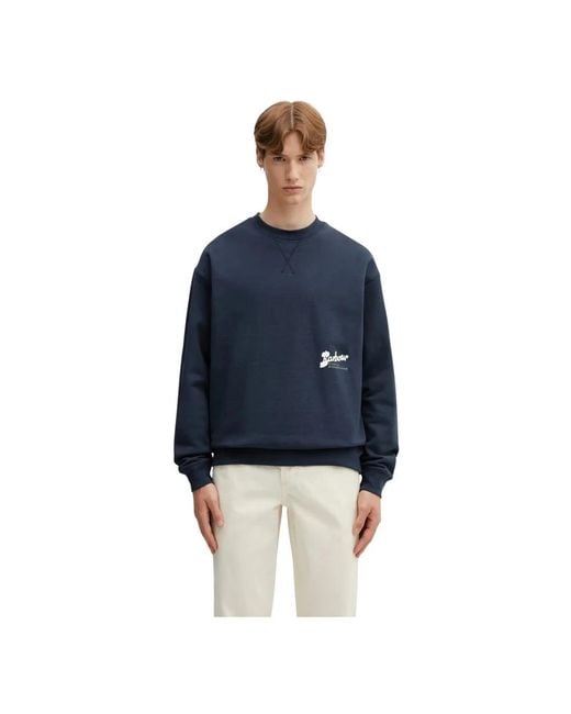 Barbour Blythe Crewneck in het Blue voor heren