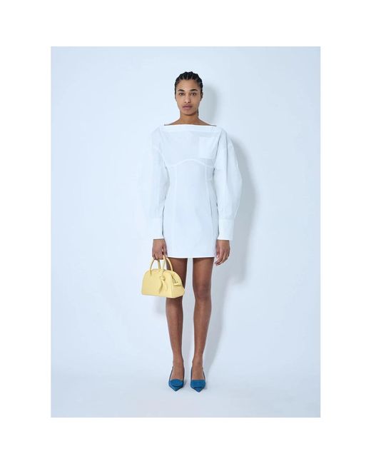Jacquemus Women's Blue Short Dresses - buitengewoonvitaal.nl