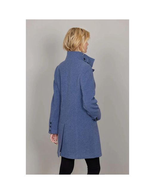 Single-Breasted Coats Junge de color Blue