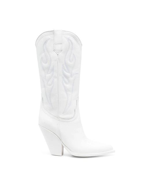 Sonora Boots White Cowboy Boots