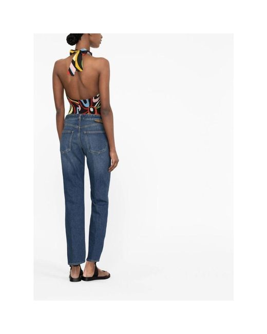 Stella McCartney Blue Straight Fit Jeans