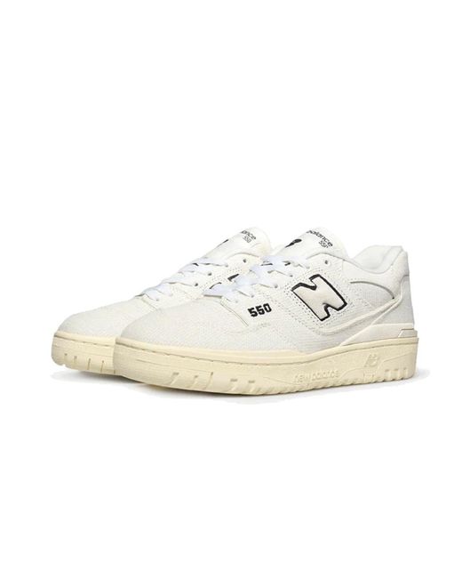 New Balance White Sneakers for men