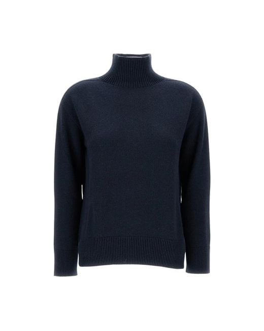 Max Mara Blue Cashmere Knitwear