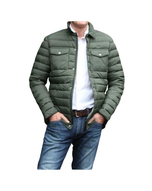 Aeronautica Militare Green Light Jackets for men