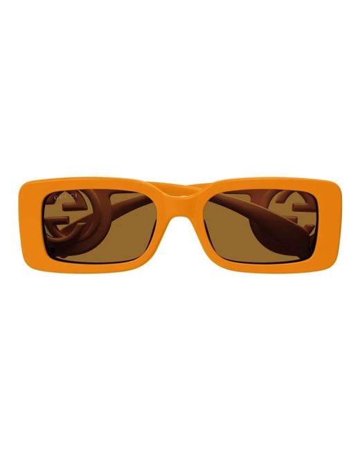 Gucci Orange Sunglasses