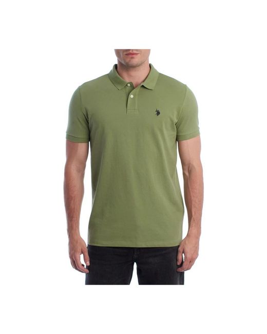 U.S. POLO ASSN. Green Polo Shirts for men