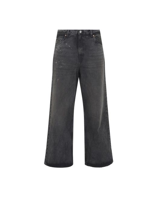 Our Legacy Gray Wide Jeans for men