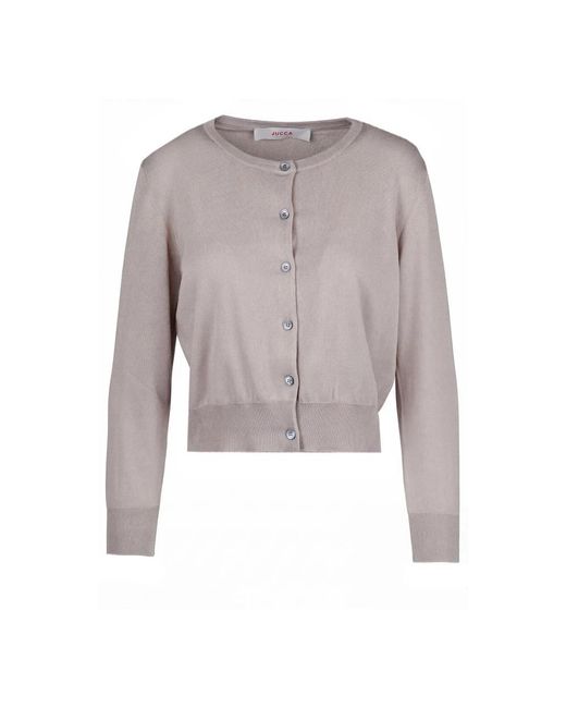 Jucca Cardigan Cropped in het Gray
