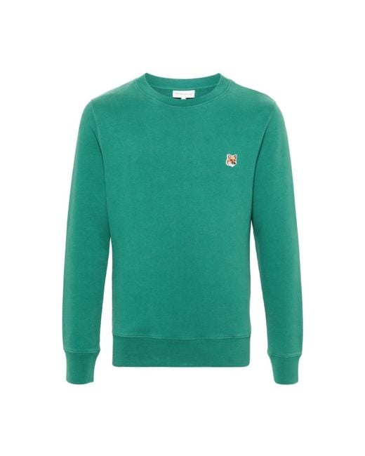 Sweatshirts & hoodies > sweatshirts Maison Kitsuné pour homme en coloris Green
