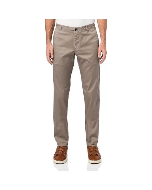 ARMANI EXCHANGE Stretch Cotton Essential Broek in het Natural voor heren