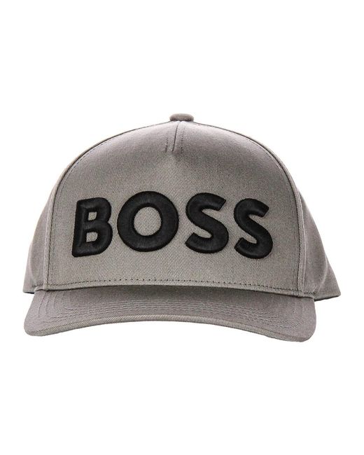 HUGO Gray Hats & Caps