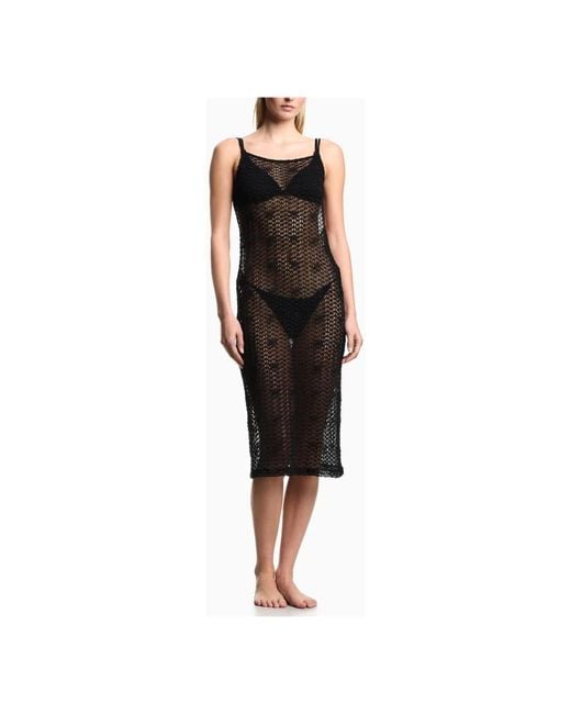 Emporio Armani Black Beachwear