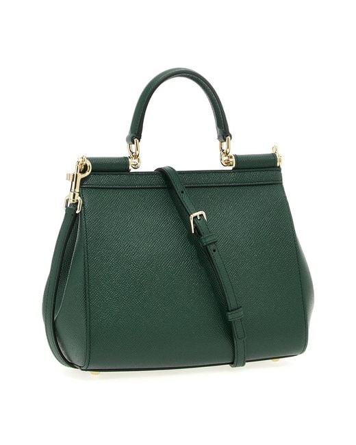 Dolce & Gabbana Green Handbags