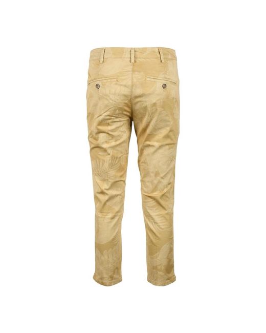40weft Broeken ,Katoen Katoen Elastaan Broek in het Yellow