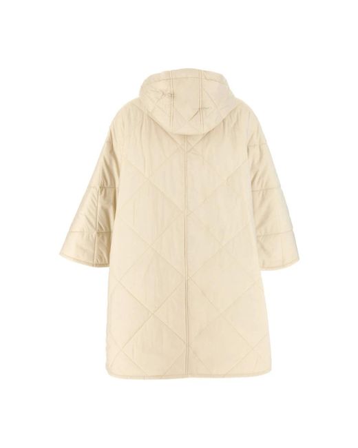Brunello Cucinelli Jassen ,Polyester Pufferjassen Voor Mannen En Vrouwen in het Natural