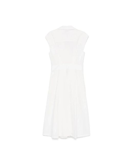 A.P.C. Midi Dresses in het White