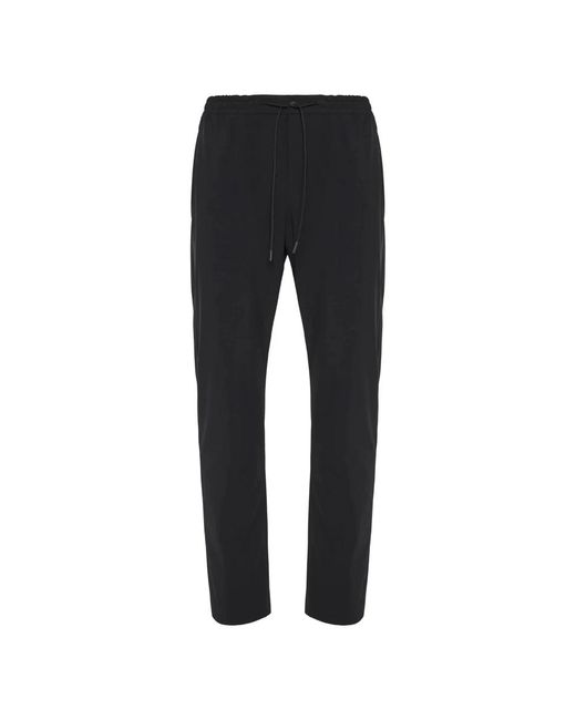 PT Torino Black Straight Trousers for men