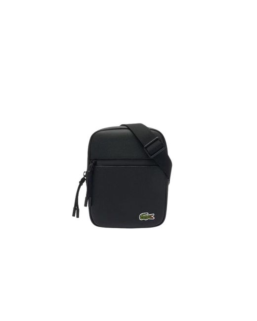 Lacoste Black Cross Body Messenger for men