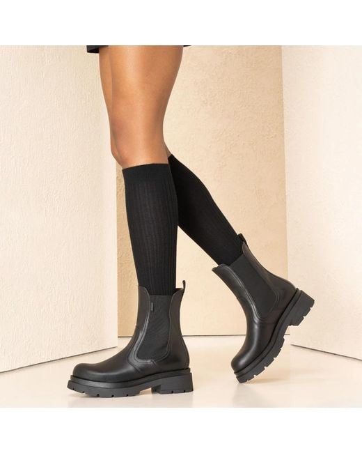 Nero Giardini Black Chelsea Boots