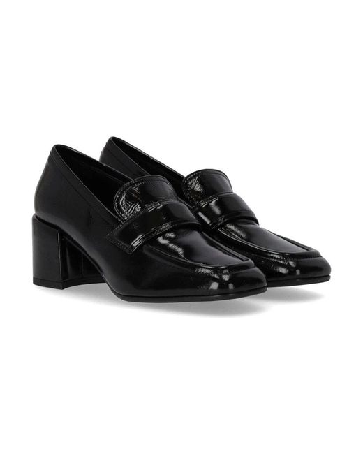 Halmanera Black Er Glaze Absatz-Loafer