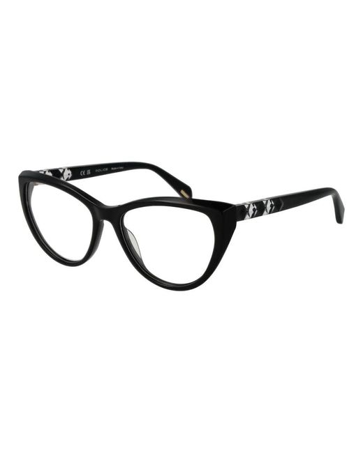 Police Black Glasses