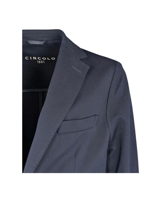 Circolo 1901 Blue Blazers for men