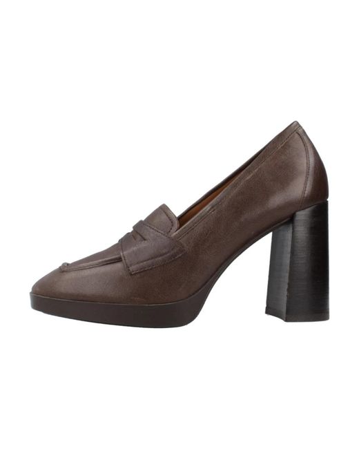 Geox Schoenen ,Bruin ,Stijlvolle Pumps Voor Vrouwen in het Brown