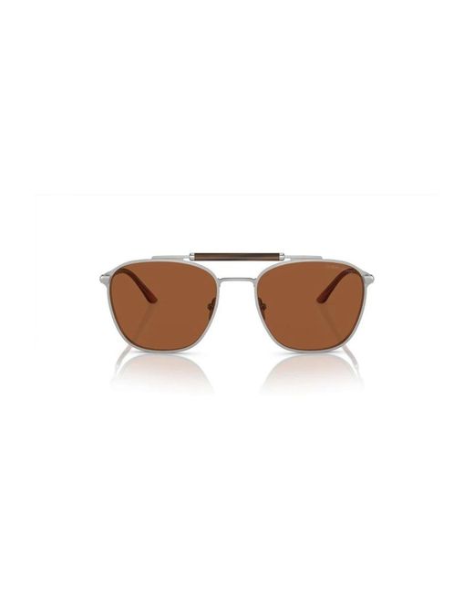 Giorgio Armani Brown Sunglasses