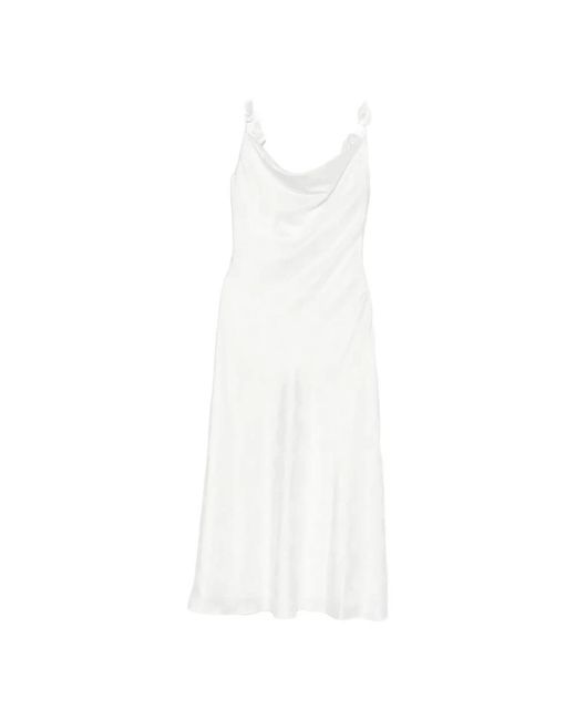 ROTATE BIRGER CHRISTENSEN White Maxi Dresses