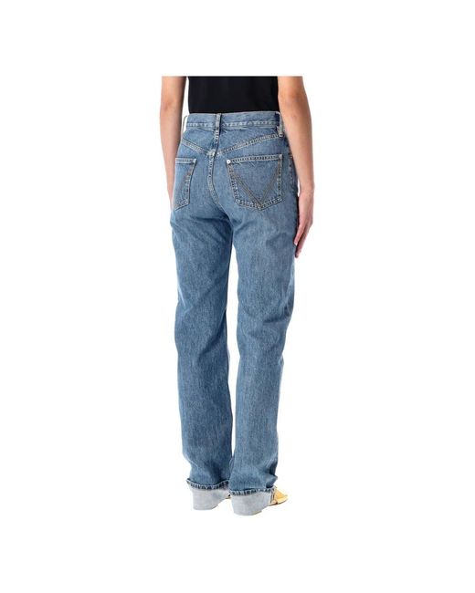 Bottega Veneta Blue Straight Jeans