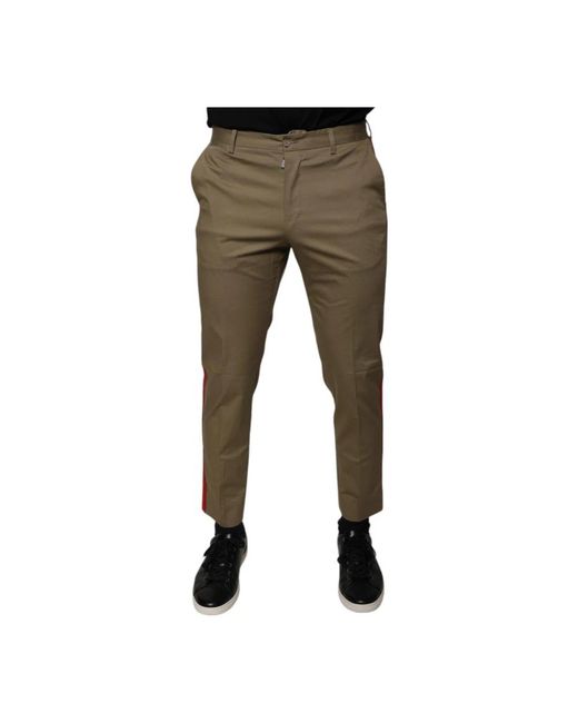 Dolce & Gabbana Green Chinos for men